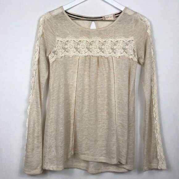 Altar’d State top with lace and eyelet details - Picture 1 of 6